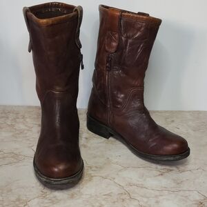 Camper Brown Leather Boots